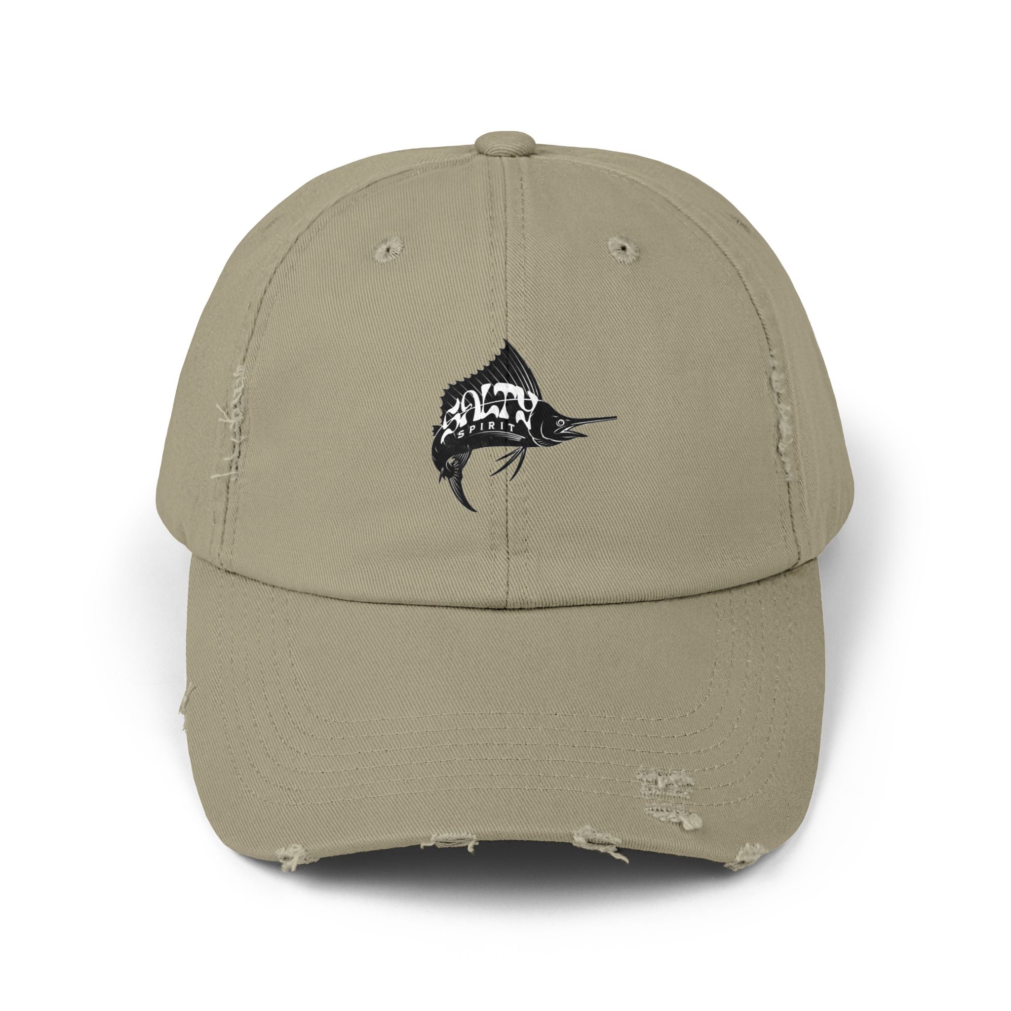 Salty Sailfish Distressed Cap