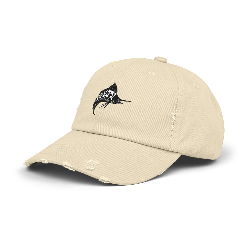 Salty Sailfish Distressed Cap