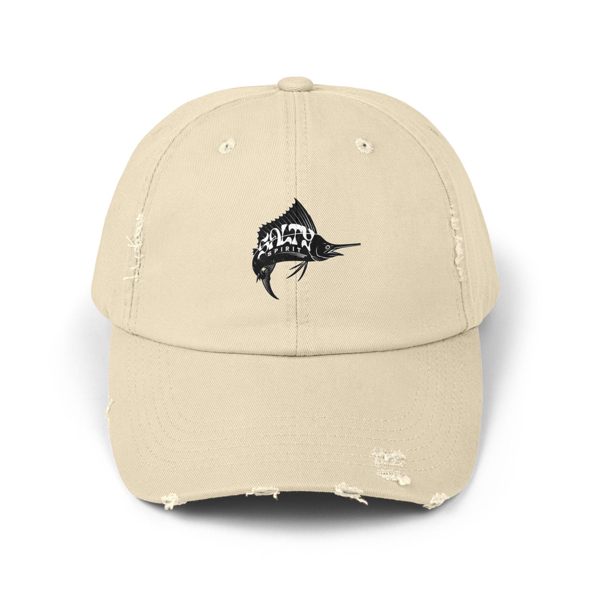 Salty Sailfish Distressed Cap