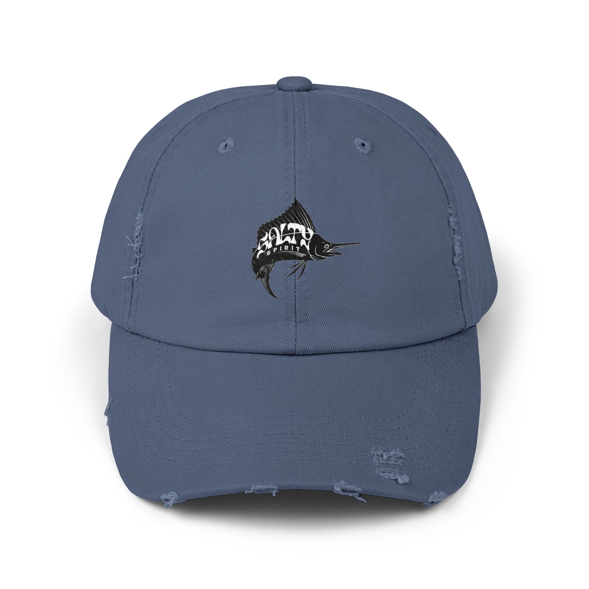 Salty Sailfish Distressed Cap